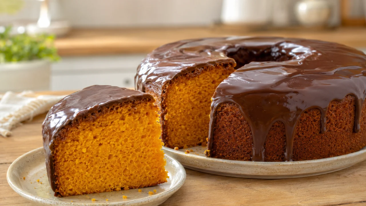 Bolo De Cenoura Fofinho