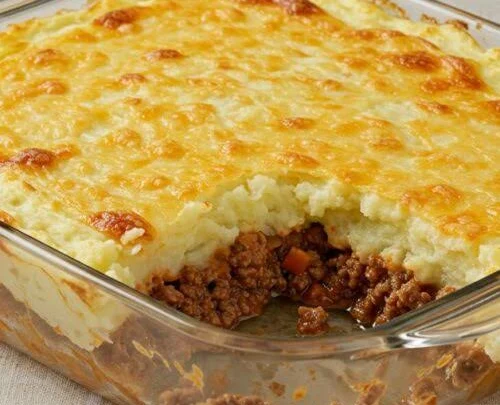 Escondidinho de Carne Moída