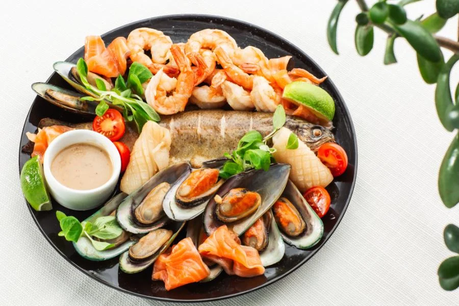 Peixes e Frutos do Mar